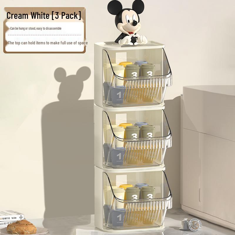 Wandmontierter Tee- und Kaffee-Organizer für Büro oder Speisekammer