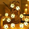 Cloud LED String Lights Creative 3M 20LED Star Garland Lamp Cat Paws Waterproof Basketball Decorative Lights Kids Birthday Party