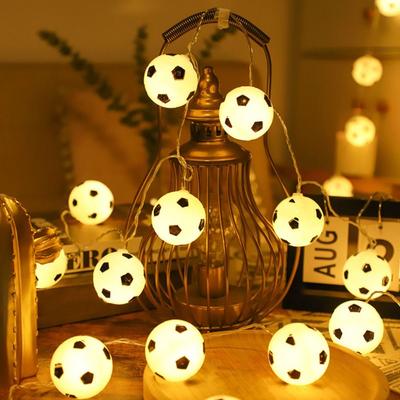 Cloud LED String Lights Creative 3M 20LED Star Garland Lamp Cat Paws Waterproof Basketball Decorative Lights Kids Birthday Party