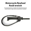 Motorcycle Flywheel Fixed Wrench Wrench Holder Rubber Motorcycle Holding Spanner Sprocket Holding Tools Clutch Hub Basket Gear