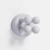 Storage Hook, Wall Mounted Shaver Holder, Toothbrush Holder, 6/1 Piece, Bathroom Non Flushing Silicone Hook, Shaver Holder