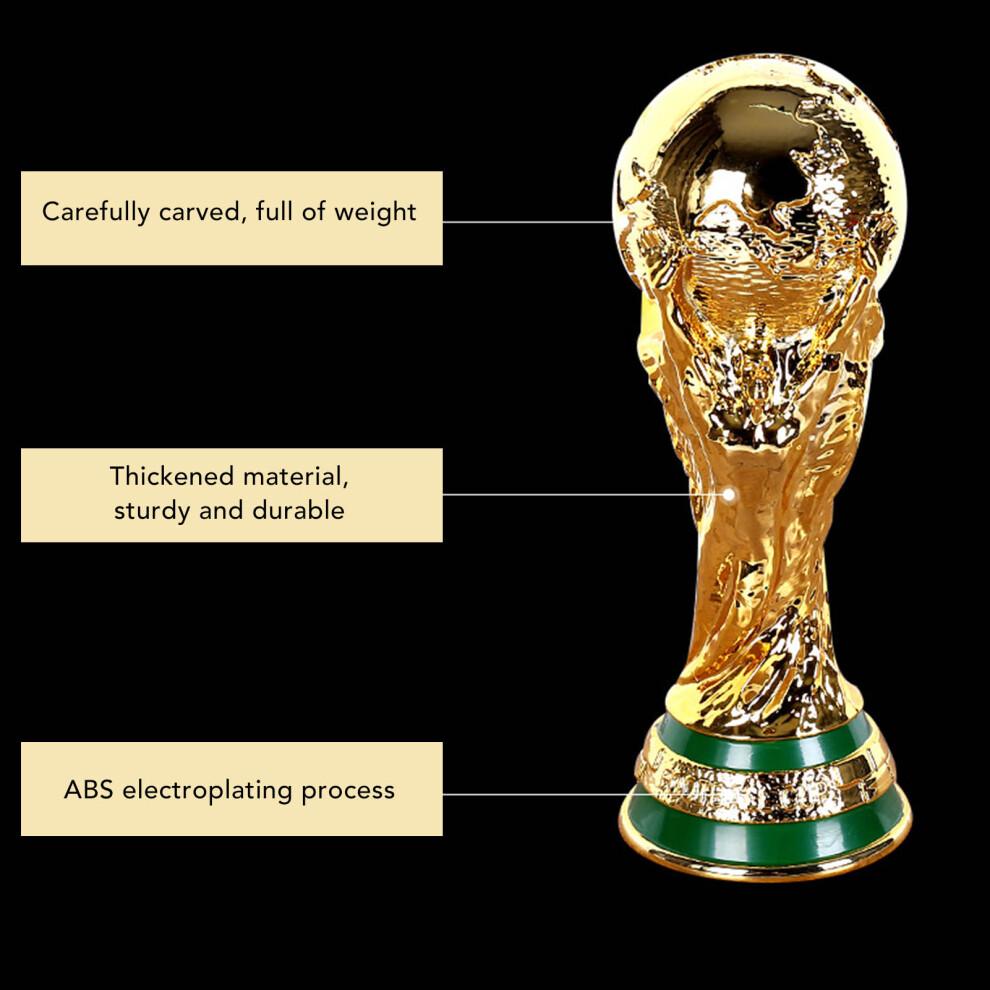 Replica Tazza Mondiale in ABS Scintillante da 10,6 pollici per Casa e Ufficio