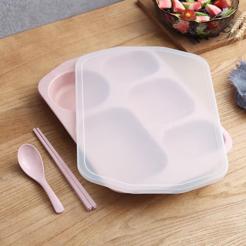 Nordic Wheat Straw Divided Meal Plate Set