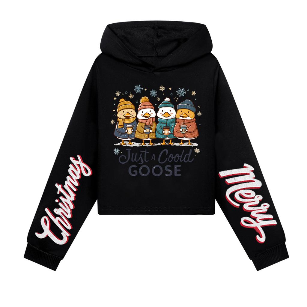 Kids Casual Fashion American Flag Printed Long Sleeve Hooded Sweatshirt