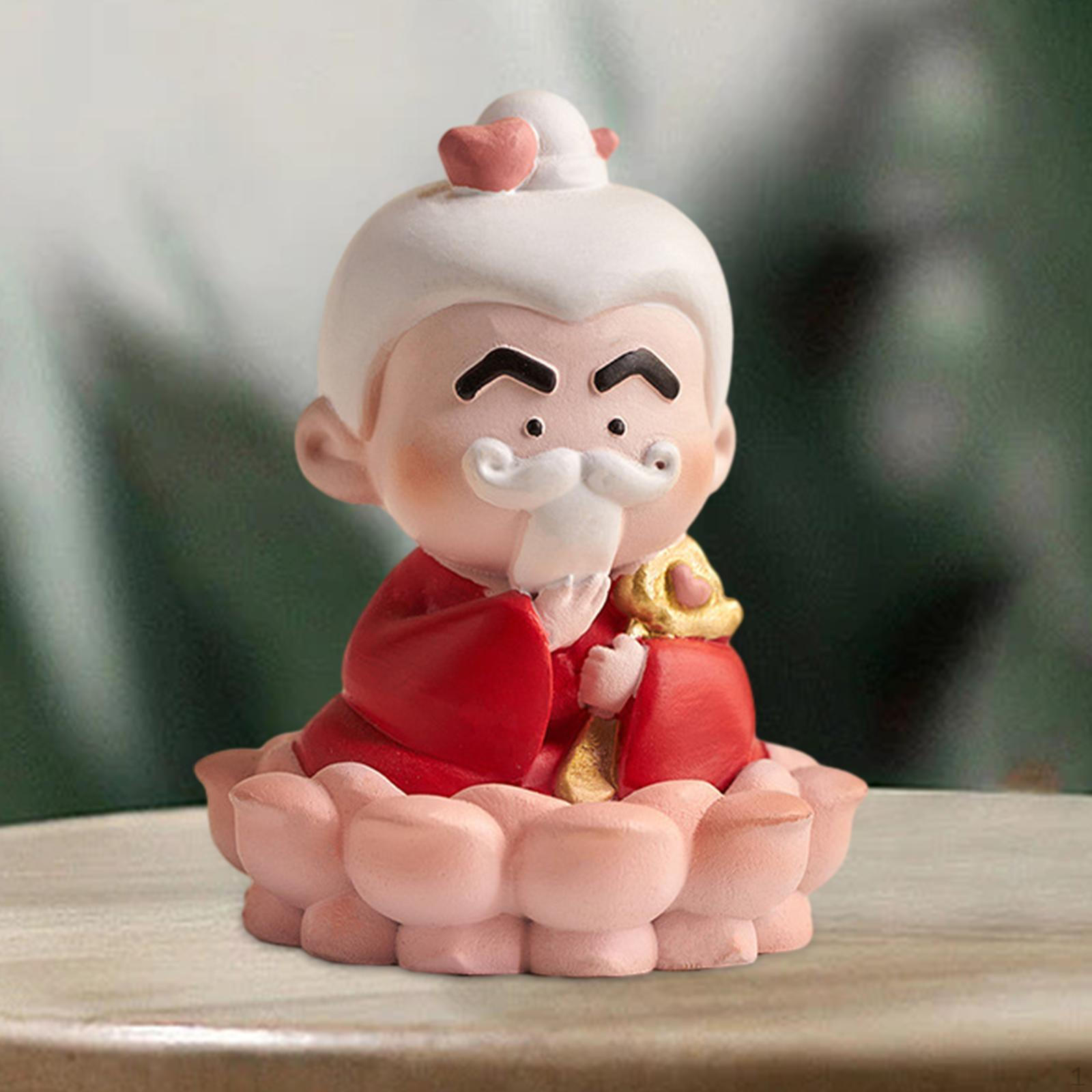 

Статуя китайского бога, художественное ремесло, орнамент, коллекционное украшение для приборной панели автомобиля, миниатюрная фигурка для Style A