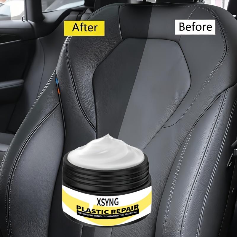 Vehicle Plastic Rubber Repair Paste, Prevents Fading and Oxidation, Suitable for Bright Black Paste On Car Body and Interior