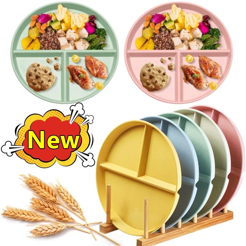 Teller Gericht Bariatric Portion Mahlzeit Lebensmittel Diät Planung Gewicht Platten Unterteilt Ernährung Verlust Abnehmen Servieren Snacks Fach