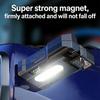 2PCS Magnetic Work Light With Type C Fast Charging IP68 Waterproof Rotatable Head For Technicians Repair And Cave Exploration