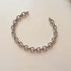 Women's Daily Accessory Sari Chain Line Bold Bracelet