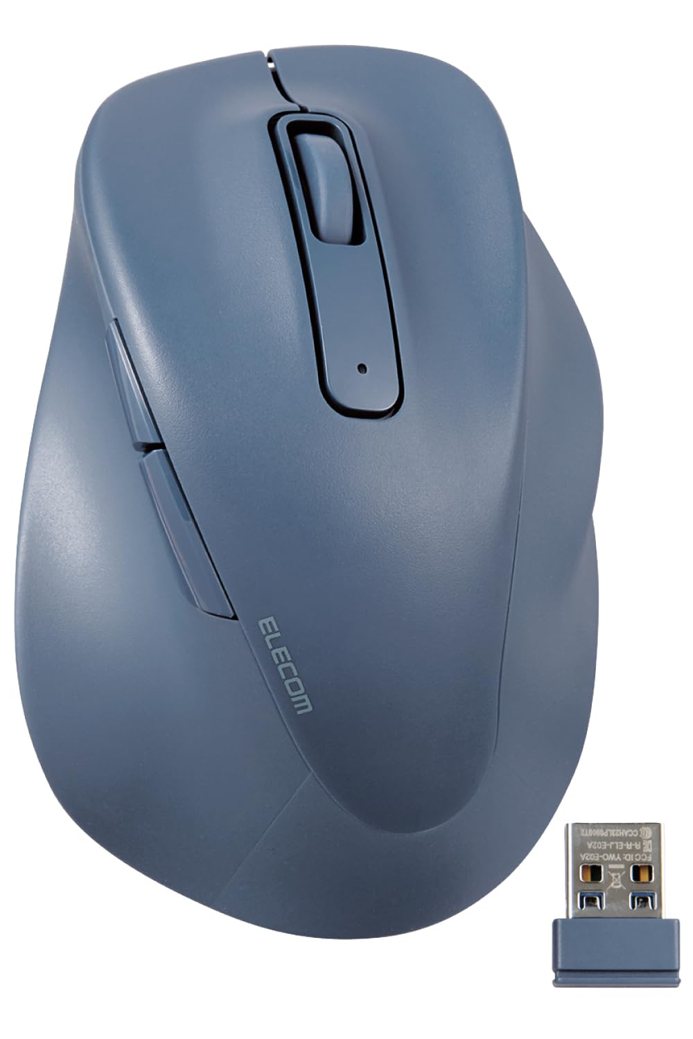 

ELECOM Mouse Wireless Mouse Wireless Quiet S Size 5 Buttons Evaluation Certified Antibacterial Blue EX-G 2.4GHz AskDoctors Service M-XGS30DBSKBU синій