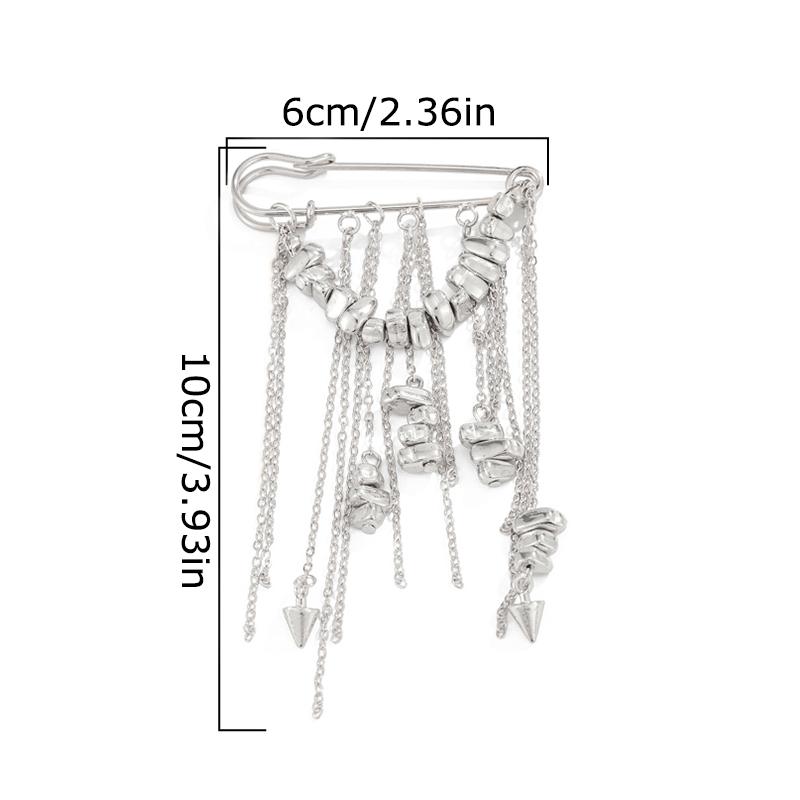 1PC Brooch Accessory Daily Wear Pants Chain Gift Accessory Multi-Functional Pin Fashionable Multiple Options Available