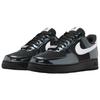 Nike Air Force 1 Synthetic Leather Cushioning Breathable Skateboard Shoes Unisex Black White IB6843-001
