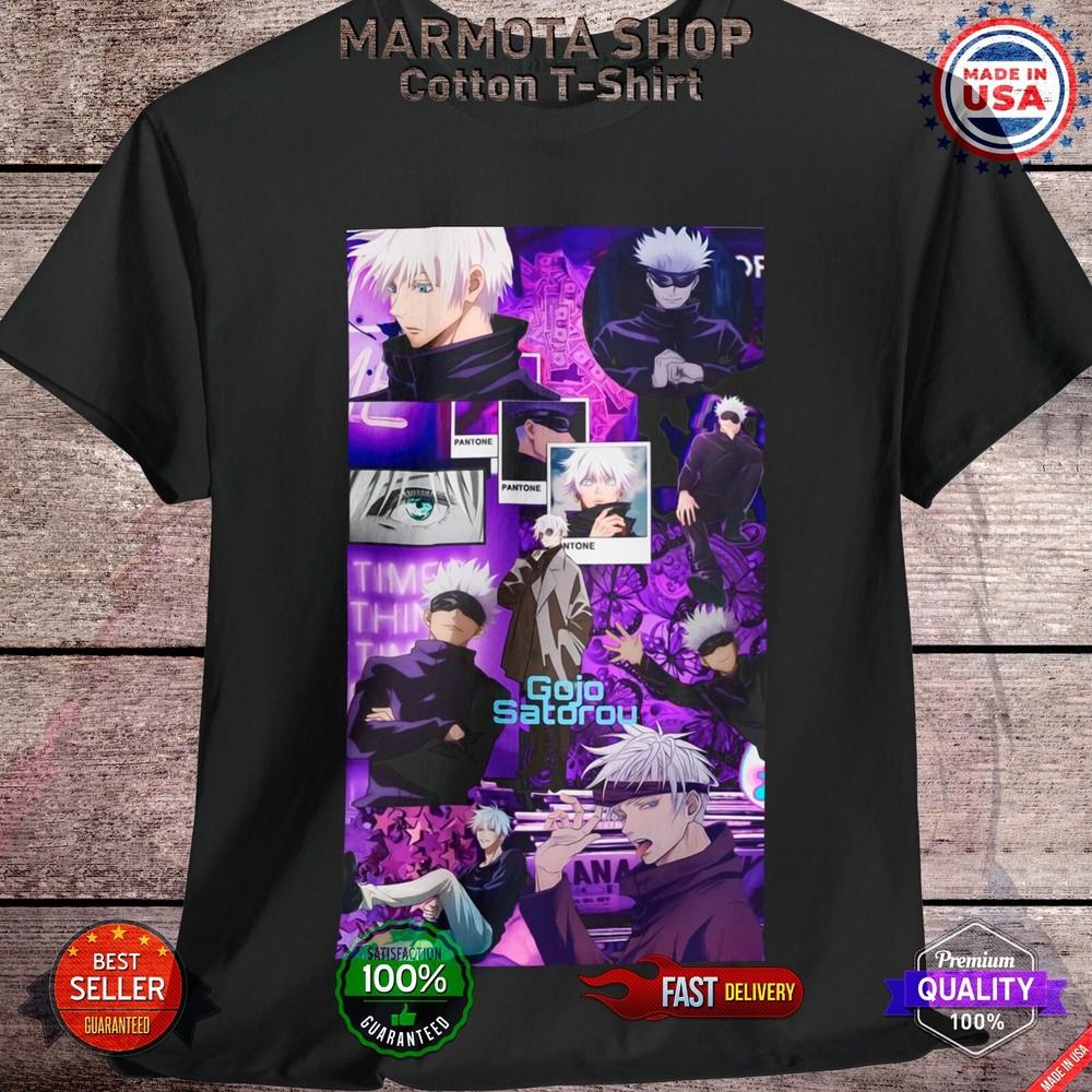 

Gojo Satoru Jujutsu Kaisen T-Shirt Sukuna Anime Japanese Tee Shirt Manga JJK M