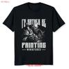 NEW LIMITED I'd Rather Be Painting Miniatures T Shirt Vintage Washed Streetwear Homme Fashion Stretched Designer Clothes Soft