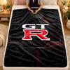 Flannel BlanketNissan GT-R Warm Soft Throw Blanket for Indoor Sofa Bed Living Room Use