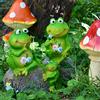 2pcs Lovely Miniature Artificial   Amimal Model Ornament Landscape Garden Decoration Craft