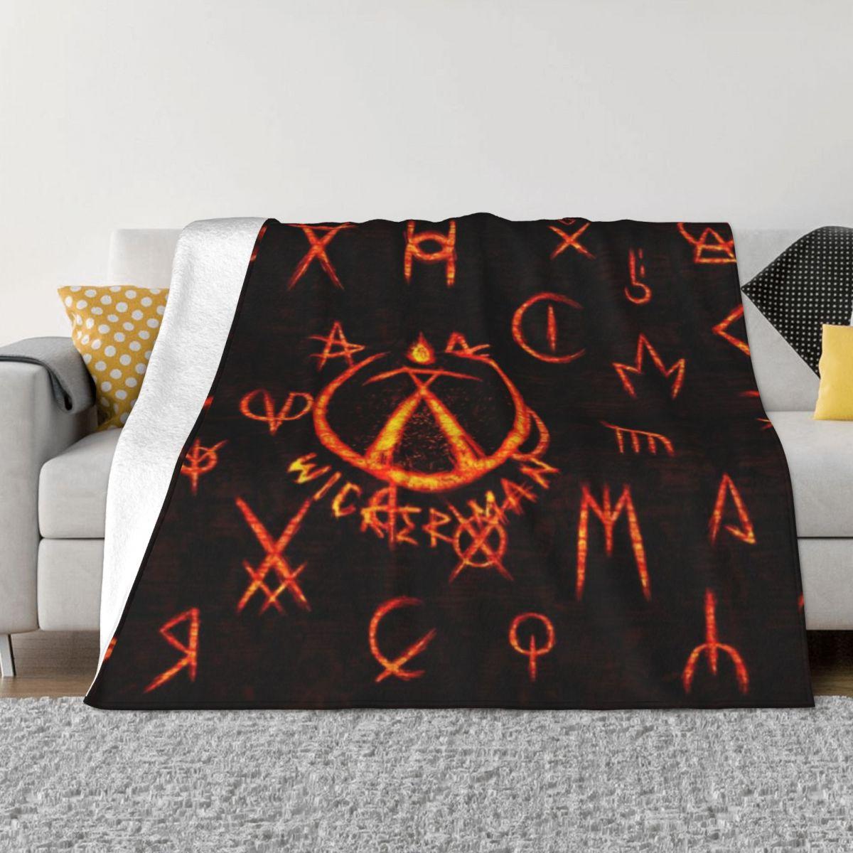 

Wicker Man Alton Towers Personalized Gift An Ultra-Soft Micro Fleece Blanket 30x40in