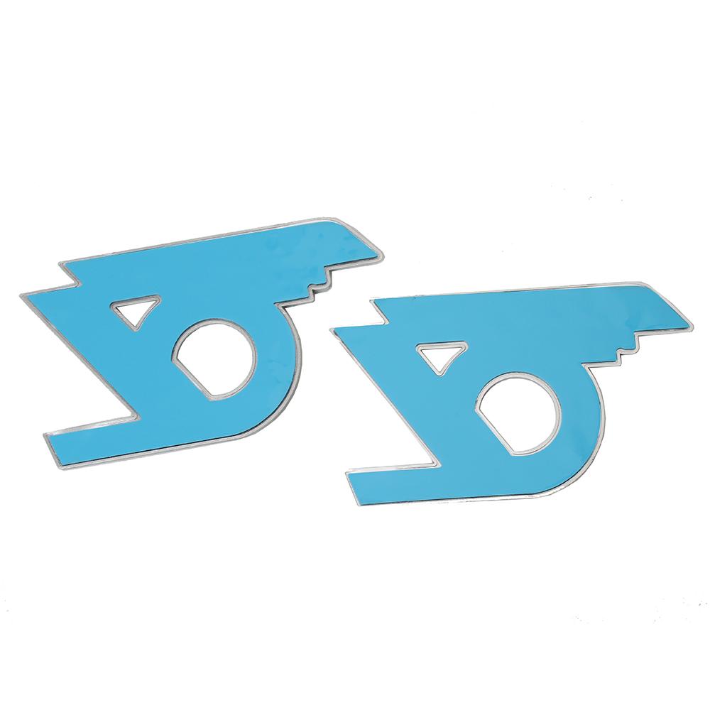2pcs For Toyota Land Cruiser LC70 LC76 LC77 LC79 FJ70 FJ76 FJ77 FJ79 FJ80 PickUP Side Fender 3D Chrome Emblem Badge Sticker Trim