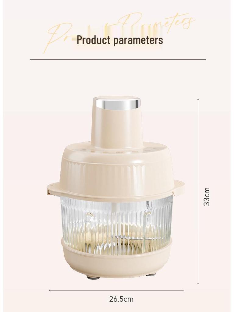 Multi-Functional Electric Meat Grinder & Dough Kneader: Household Processor for Meats, Dough, Baby Food & Vegetables