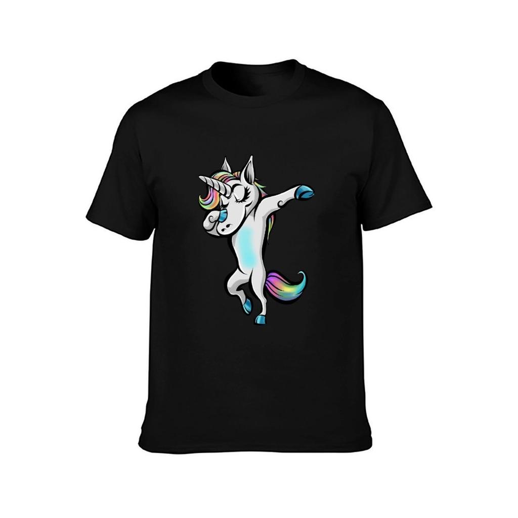 Cute Dabbing Unicorn Rainbow Dab Unicorn TShirt Moisture Wicking Athletic TShirt