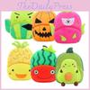 Lovely Cartoon Fruit Backpack For Kids 2-4 Years Old Plush Shoulder Bag Direct Sale Factory