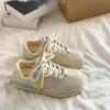 Cream Flat Bottom Niche Year New Chic Spring Breadboard Shoes Sports Casual Shoes