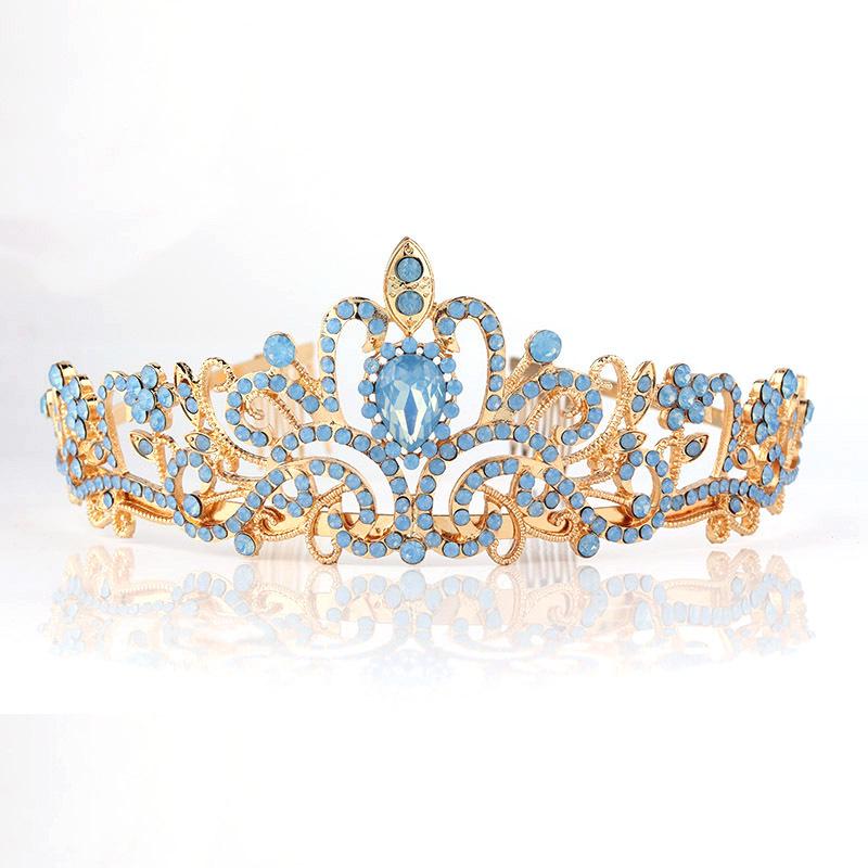 Crystal Diamond Bridal & Birthday Crown Hair Accessories