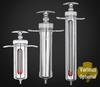 Veterinary Stainless Steel Syringe - 10ml/20ml Breeding Equipment for Pig Farming.
