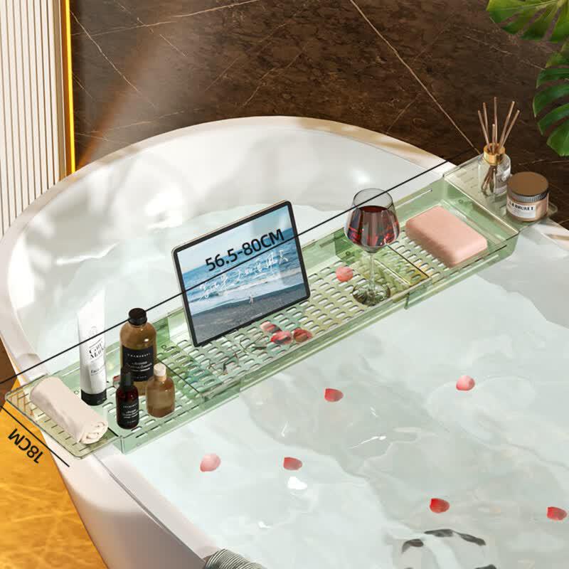 JINGSHU Retractable Bathtub Caddy Tray