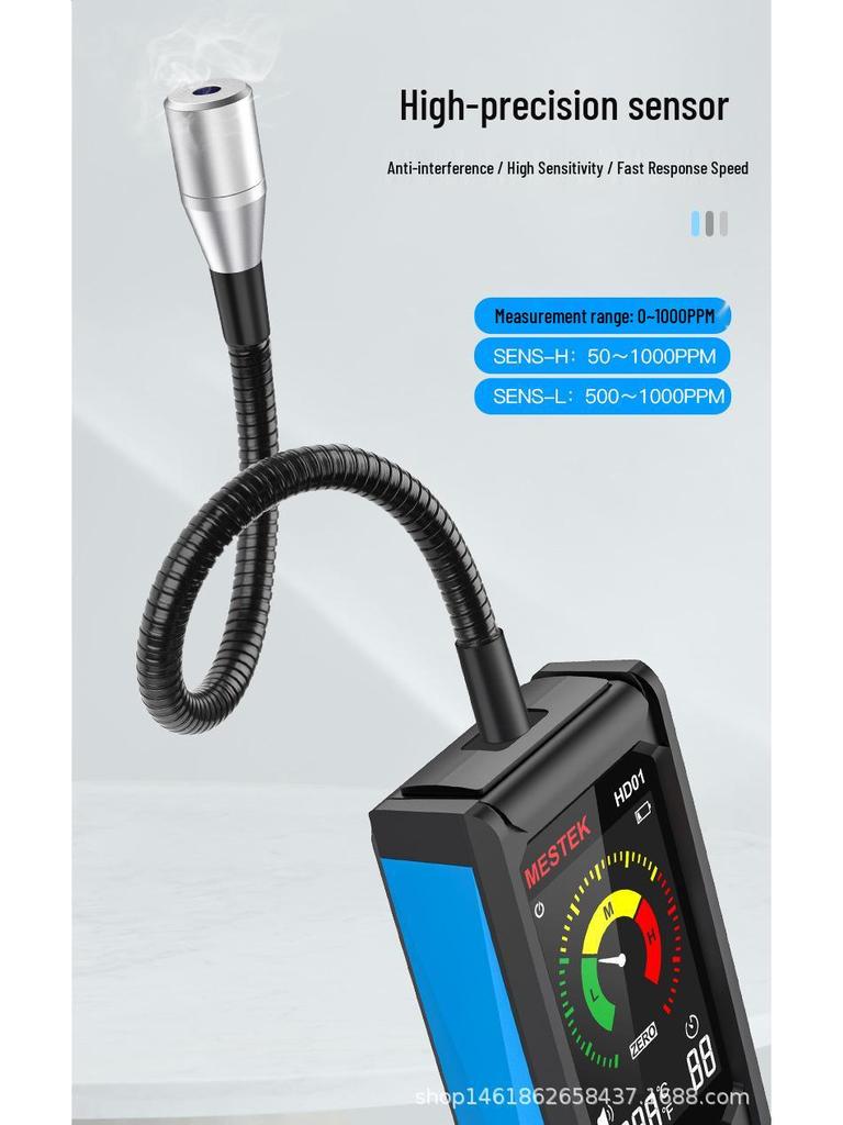 Air Conditioner Refrigerant Leak Detector - Snow Type Halogen Gas Freon Detection Tool