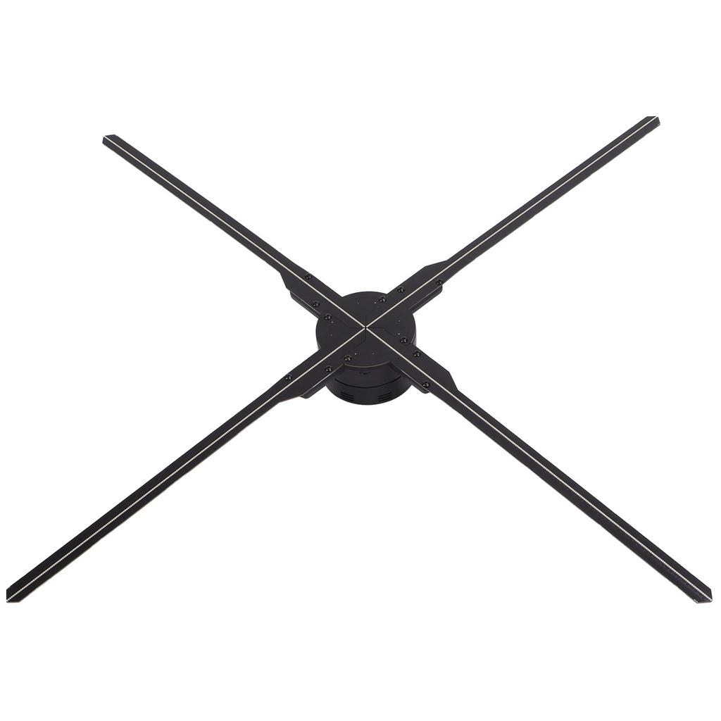 Z5 Ventilator Holografic 3D 100cm Rezoluție Înaltă 1080P HD Ventilator LED Hologramă pentru Afaceri MagazinUS