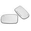 Exterior Mirror Glass Set 68101147AA Heated Power Rear View Mirror Glass Assembly for 200 2011?2014