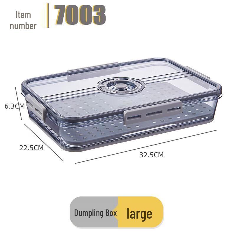 JingJingRS Refrigerator & Freezer PET Storage Box