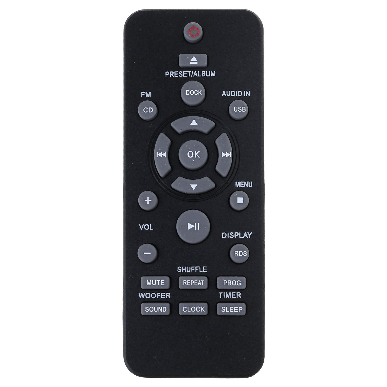 

Convenient and User Friendly Remote Control for Philips Micro Music Stereo System BTM2280 BTM2310 No Program Required