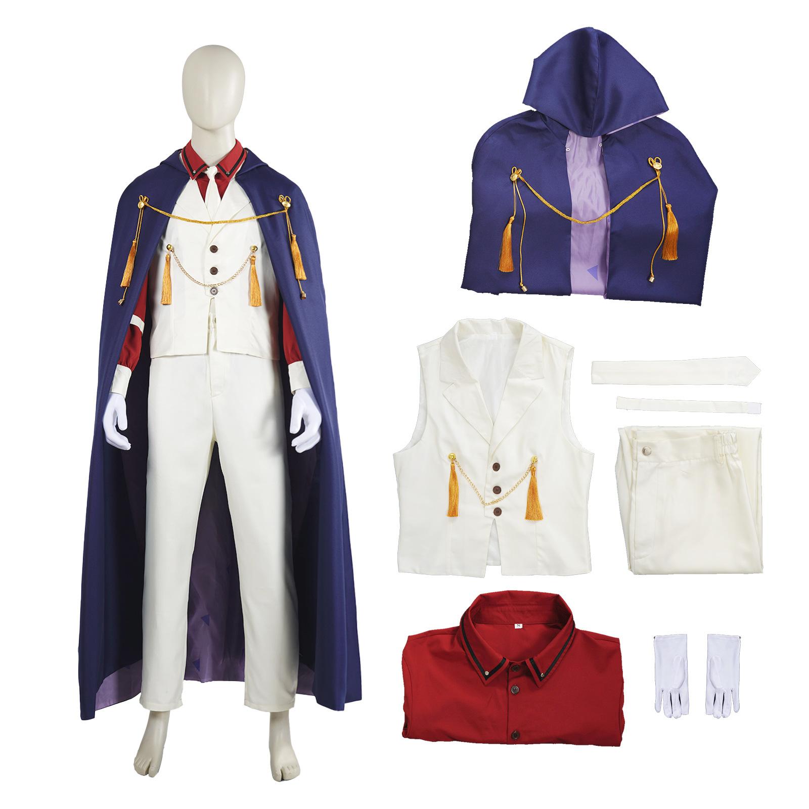 

Toilet-bound Hanoko-kun Aoi Akane Blue School Uniform Male Cosplay Costume Anime Outfit Halloween Convention XS