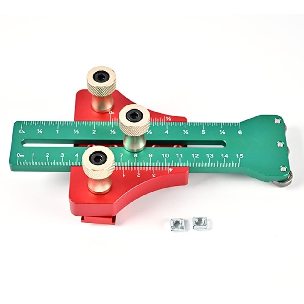 Rust-proof Table Saw Jig Adjustable Woodworking Tool Roller Cutting Limit  Woodworking Workbench