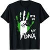 Nigeria Its In My DNA Nigerian Flag Proud Fingerprint T Shirts Men Humor Streetwear Tee Short Sleeve Unisex Loose Clothing