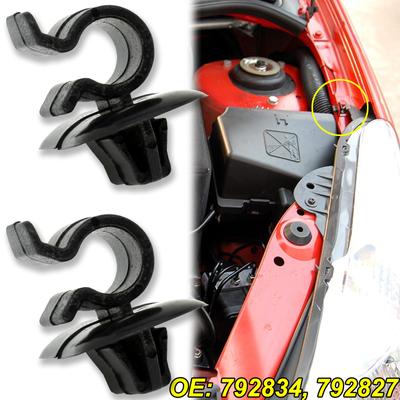 2x Pentru Peugeot 1007 106 206 306 3008 407 Partner B9 Capota Capota Suport Tija Suport Stay Clip Suport Clema Fixare Reținere 792834