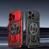 For iPhone 16 Pro Max Case Compatible with MagSafe Rotating Kickstand TPU + PC Phone Cover
