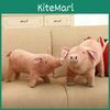 Adorable Realistic Pig Plush Toy Soft Stuffed Animal Cushion For Girls Birthday Gifts