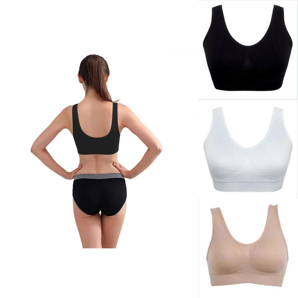 Noble Women's Seamless Sports Bra For Yoga And Fitness With Full Coverage Cups