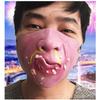 Half face clown mask funny mask latex half face mask dance performance dress up prank mask