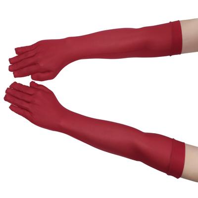 [Schwarzes Omen] Lange Handschuhe, Cosplay, 8 Farben insgesamt (6706-Rot, Einheitsgröße) bs514-f-6706-rd