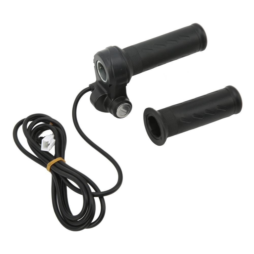 5 Wires Electric Scooters Throttle With Keys Twist Throttle Grip Handlebar Accessories