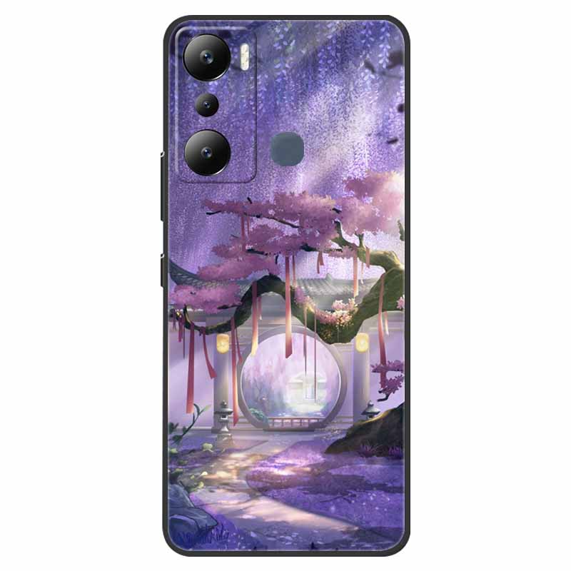 For Infinix Hot 20i Case Hot12i X665C Shockproof Soft Silicone TPU Back Cover For Infinix Hot 20i 20 I X665E Phone Cases 6.6"