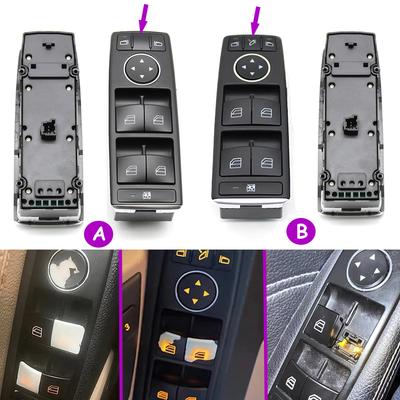 W204 W207 W212 X204 Volan pe stânga Volan pe dreapta Comutator principal electric pentru geamuri electrice Buton de control regulator Pentru Mercedes Benz Clasa C E GLK