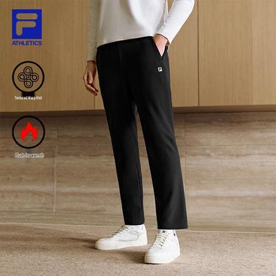 Herren-Strick-Sporthose mit Fleece-Futter