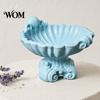 Key Holder Tray Jewelry Storage Tray, Creative Seashell Shapes Plastic Trays, Delicate Texture Dish Earrings Ring Display Plates, Photo Props