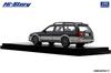 INTERALLIED Hi Story Scale Mazda CAPELLA WAGON FX Brilliant Silver Finished HS506BK 1/43 (1994) Black/Silent Metallic, Model,