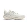 Li Ning DLO1 Ammortizzazione Antiscivolo Resistente all'Abrasione Grip Rimbalzo Scarpe da Basket Basse Uomo Champagne Bianco ABPV009-19